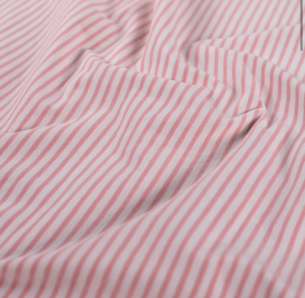 Jersey Streifen Rosa