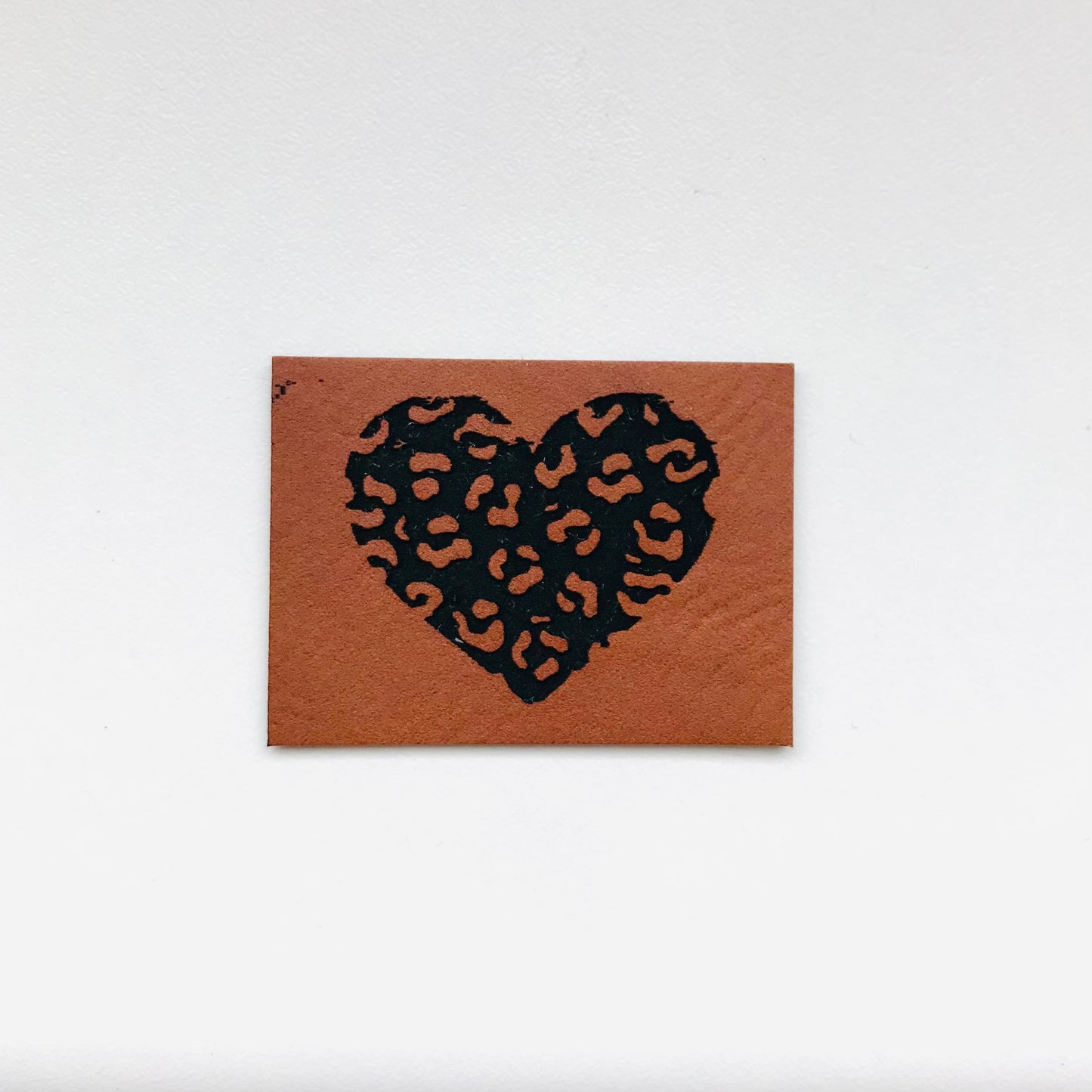Lederlabel „Leo Herz" 3 x 4 cm