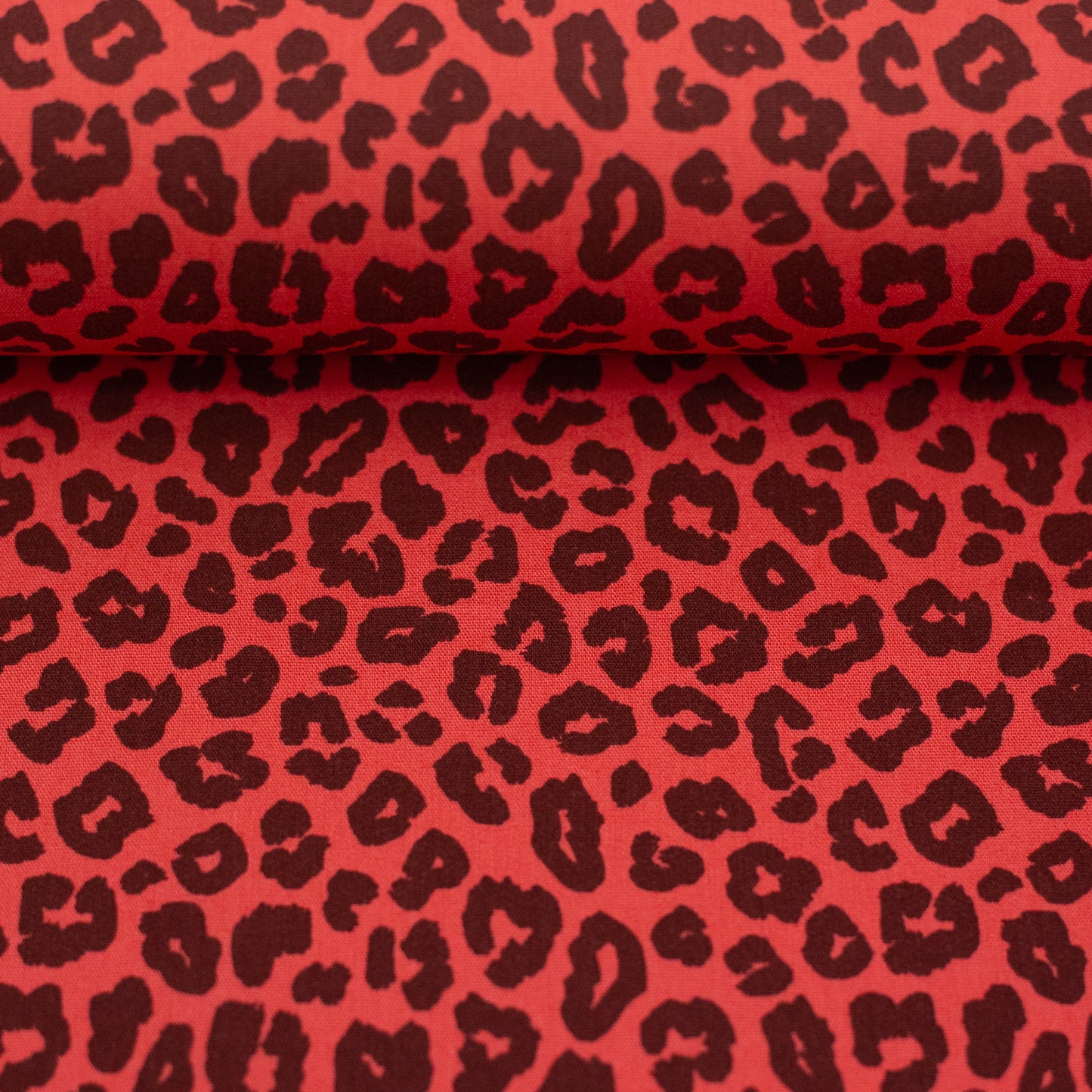 Baumwolle Webware Leonie Koralle/burgundy