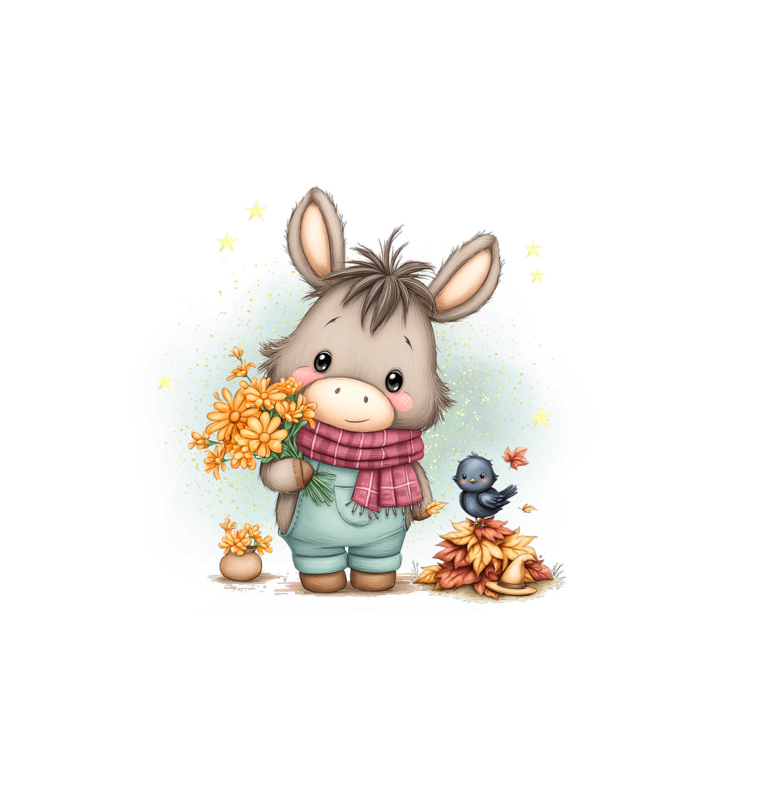 Bügelbild „Eselchen“