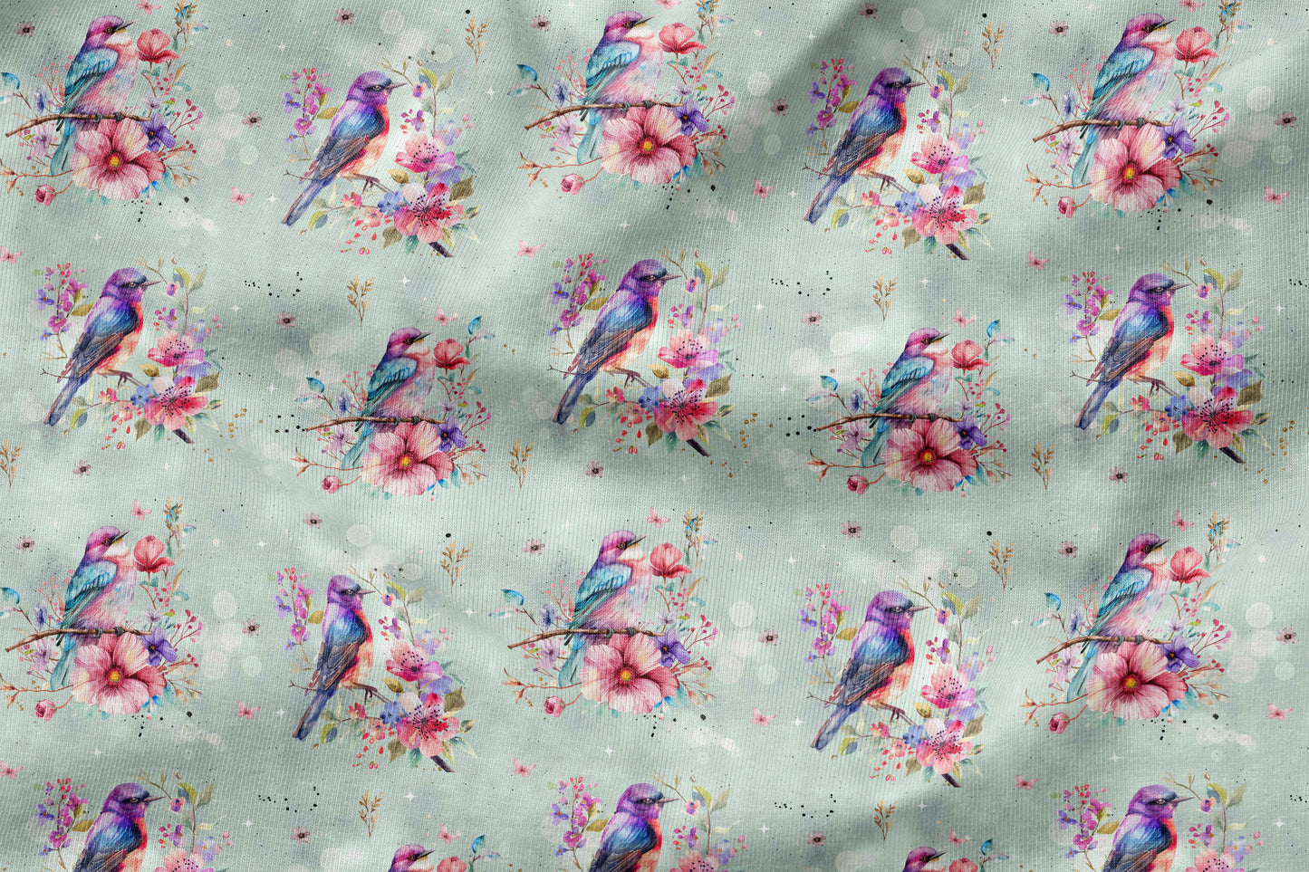 50 cm Jersey Eigenproduktion "Birds"