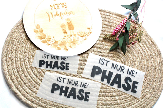 Bügelbild „Phase“