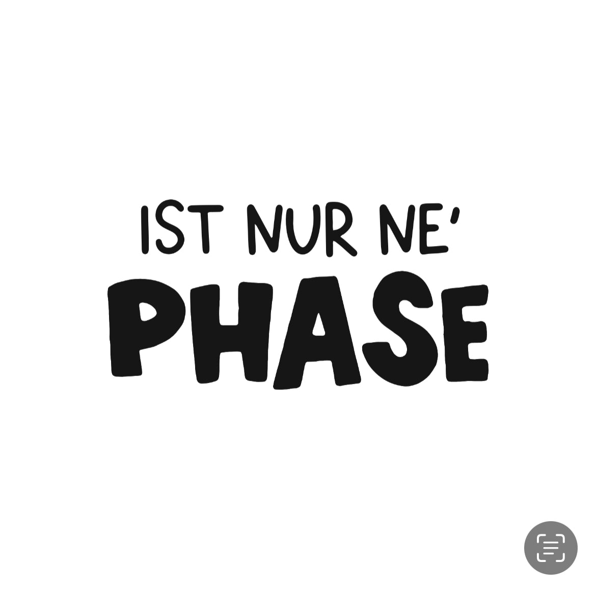 Bügelbild „Phase“