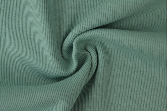 Ripp Bündchen altgrün 62