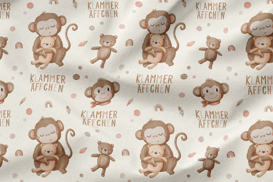 Jersey Eigenproduktion "Klammeräffchen"