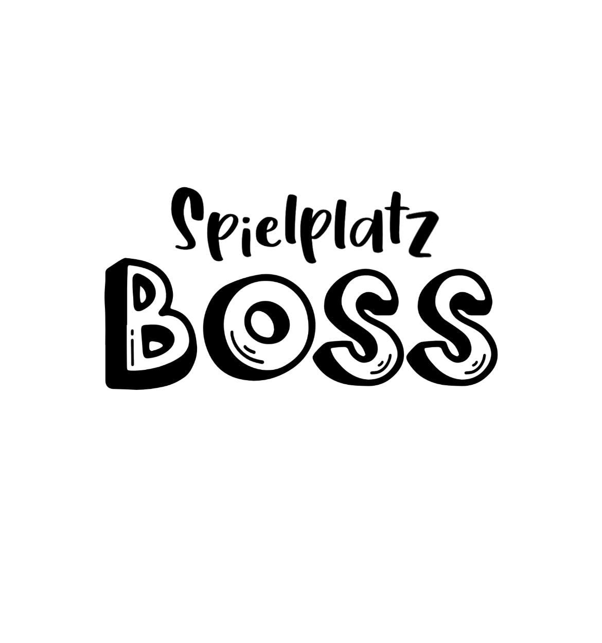 Bügelbild „Spielplatz Boss“