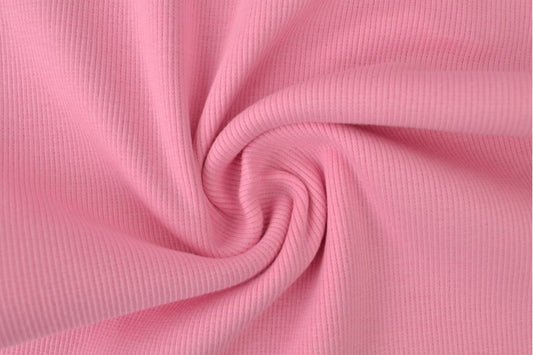 Ripp Bündchen babyrosa 36