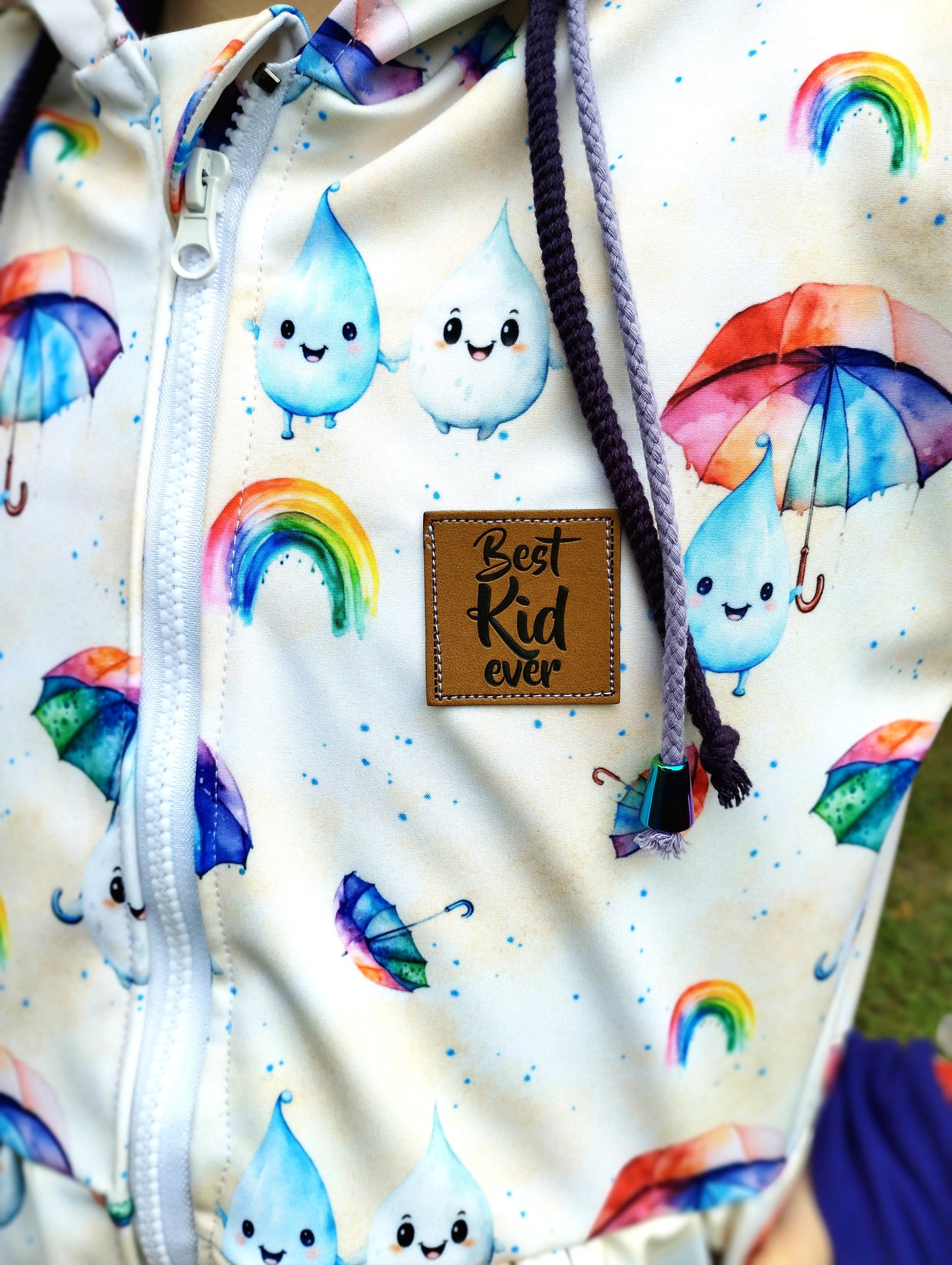 Softshell Eigenproduktion "Happy Raindrops"