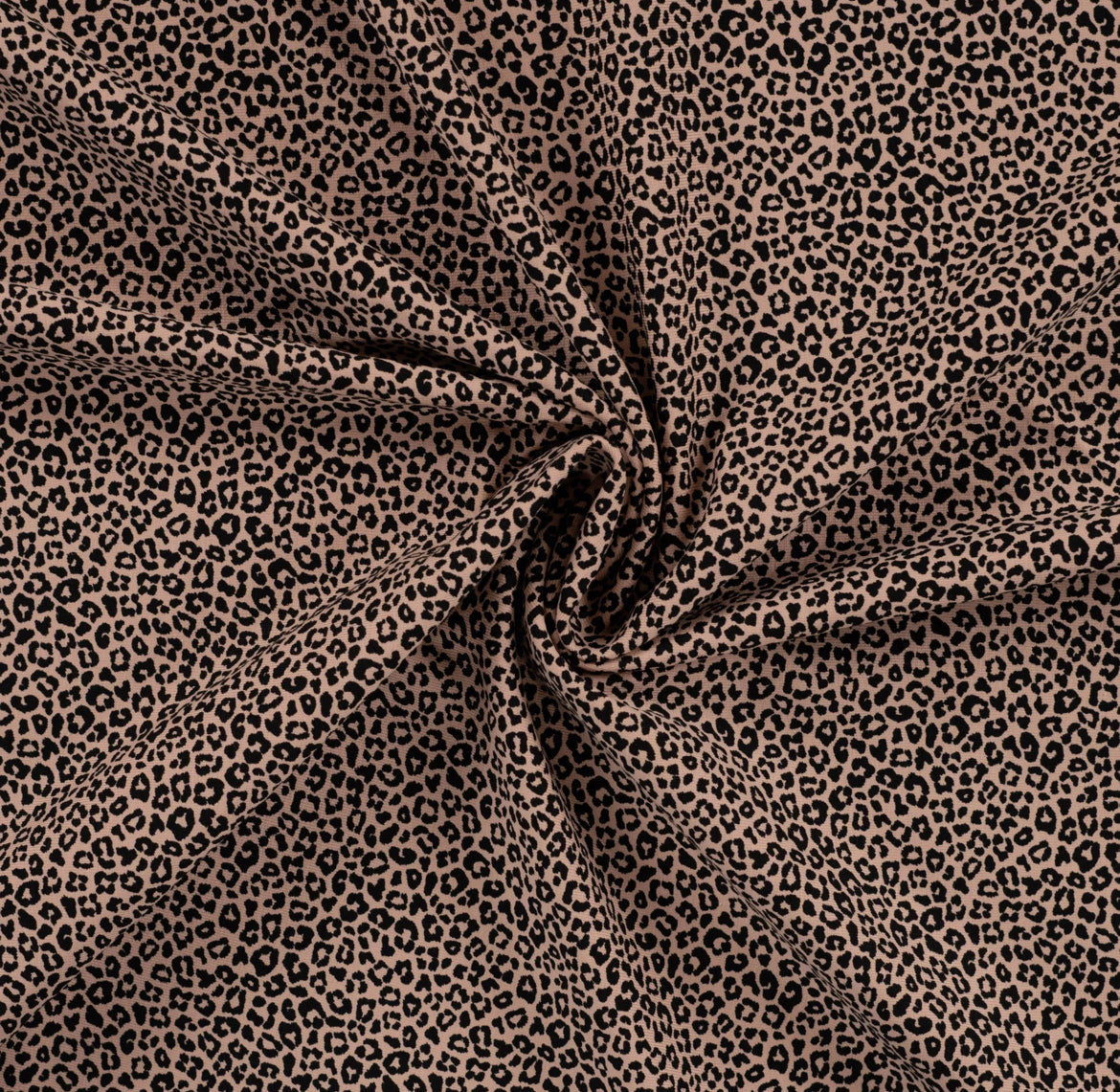 Jersey Leo Print dusty pink