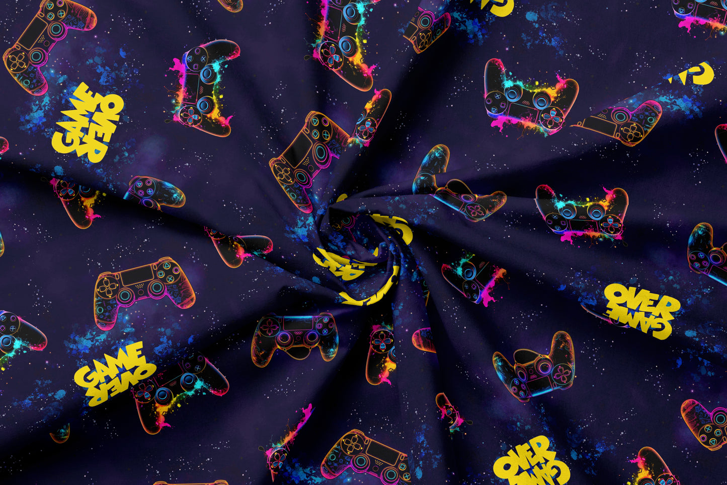 French Terry Eigenproduktion „Game Over"