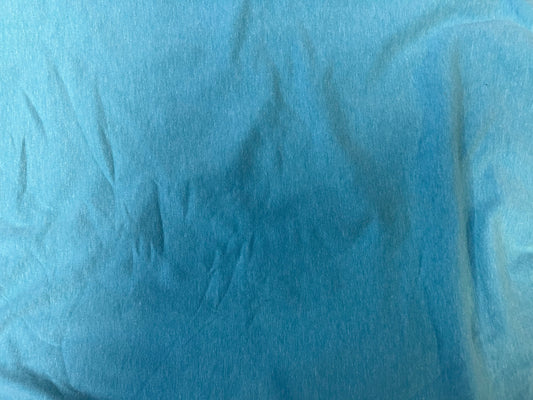 90 cm Jersey babyblau meliert