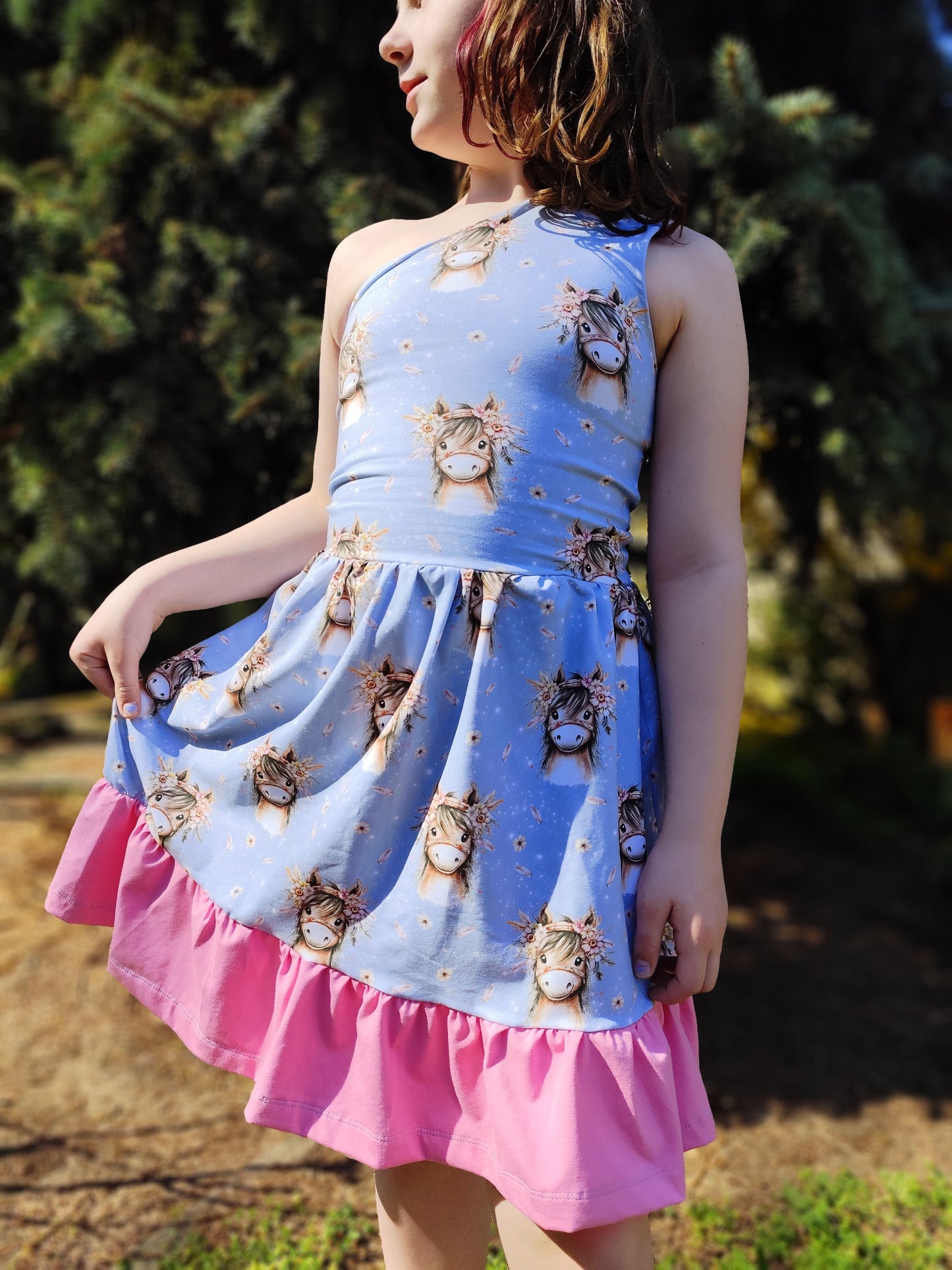 30 cm Jersey Eigenproduktion "Boho Pferd"