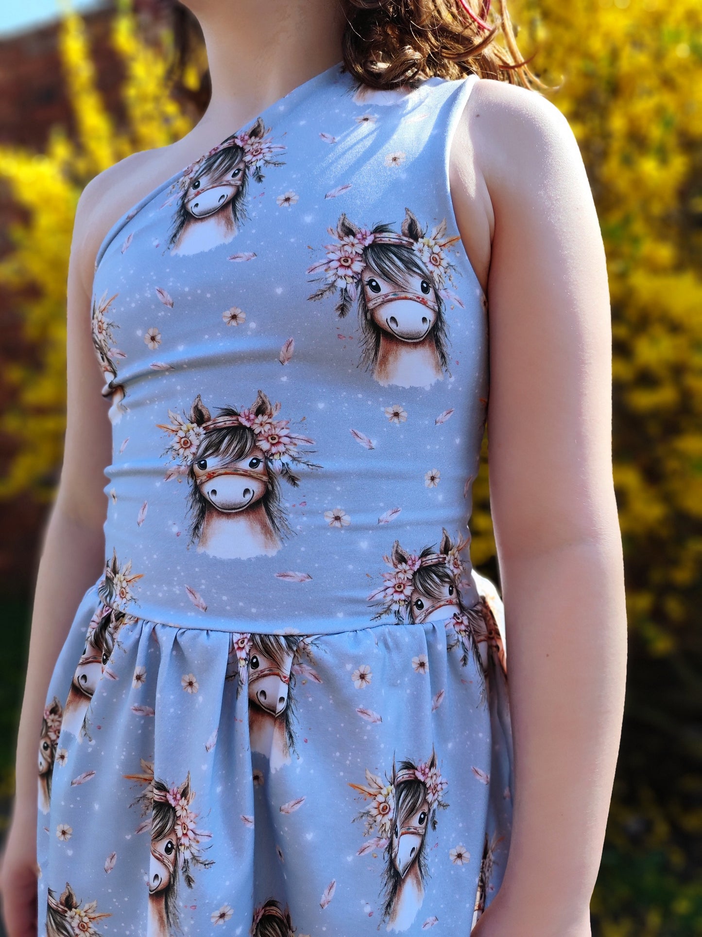 30 cm Jersey Eigenproduktion "Boho Pferd"