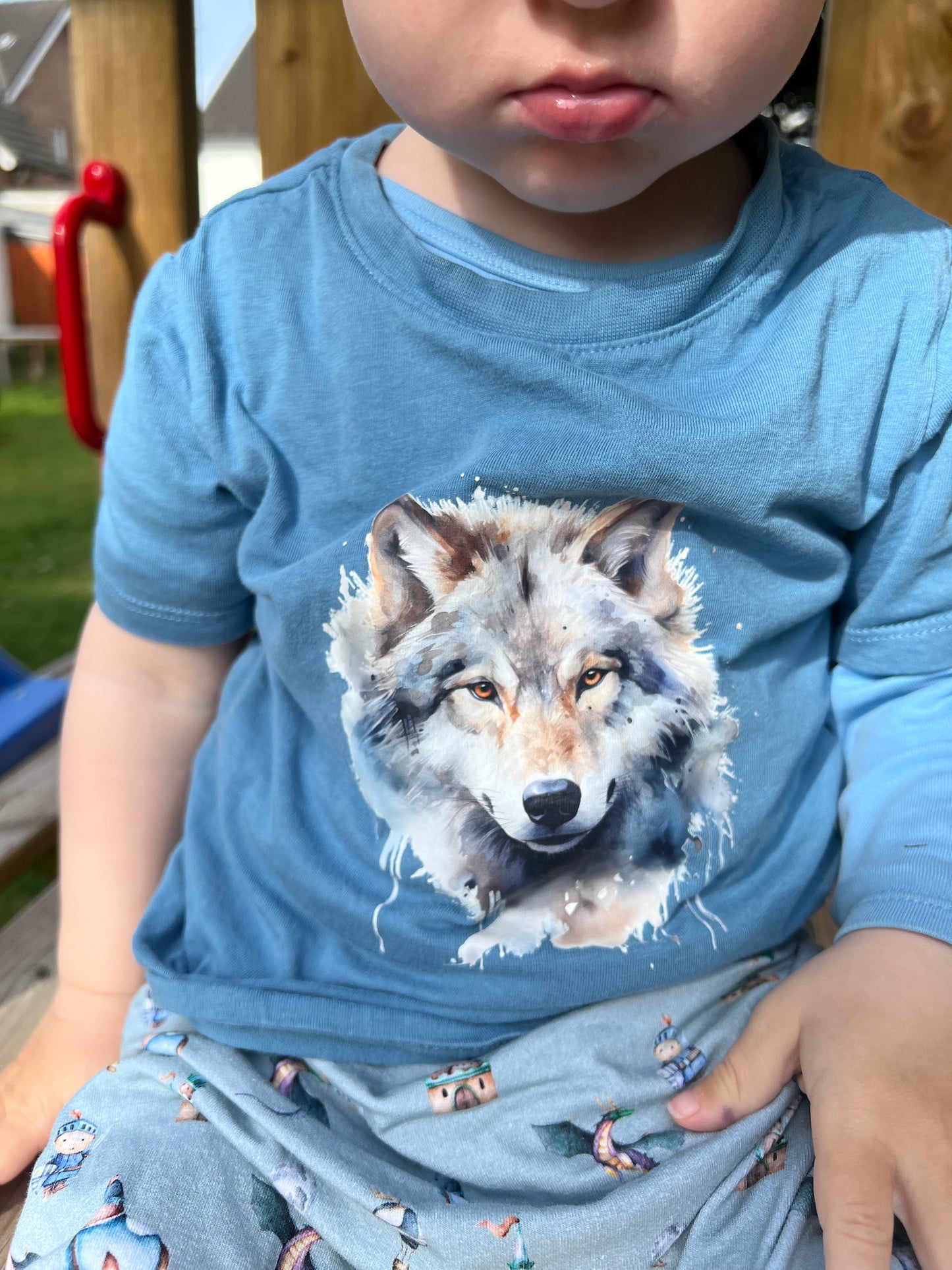 Bügelbild „Wolf“