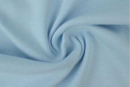 Bündchen babyblau 50