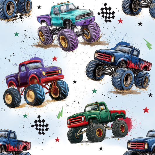 French Terry Eigenproduktion "Monster Truck" VORBESTELLUNG