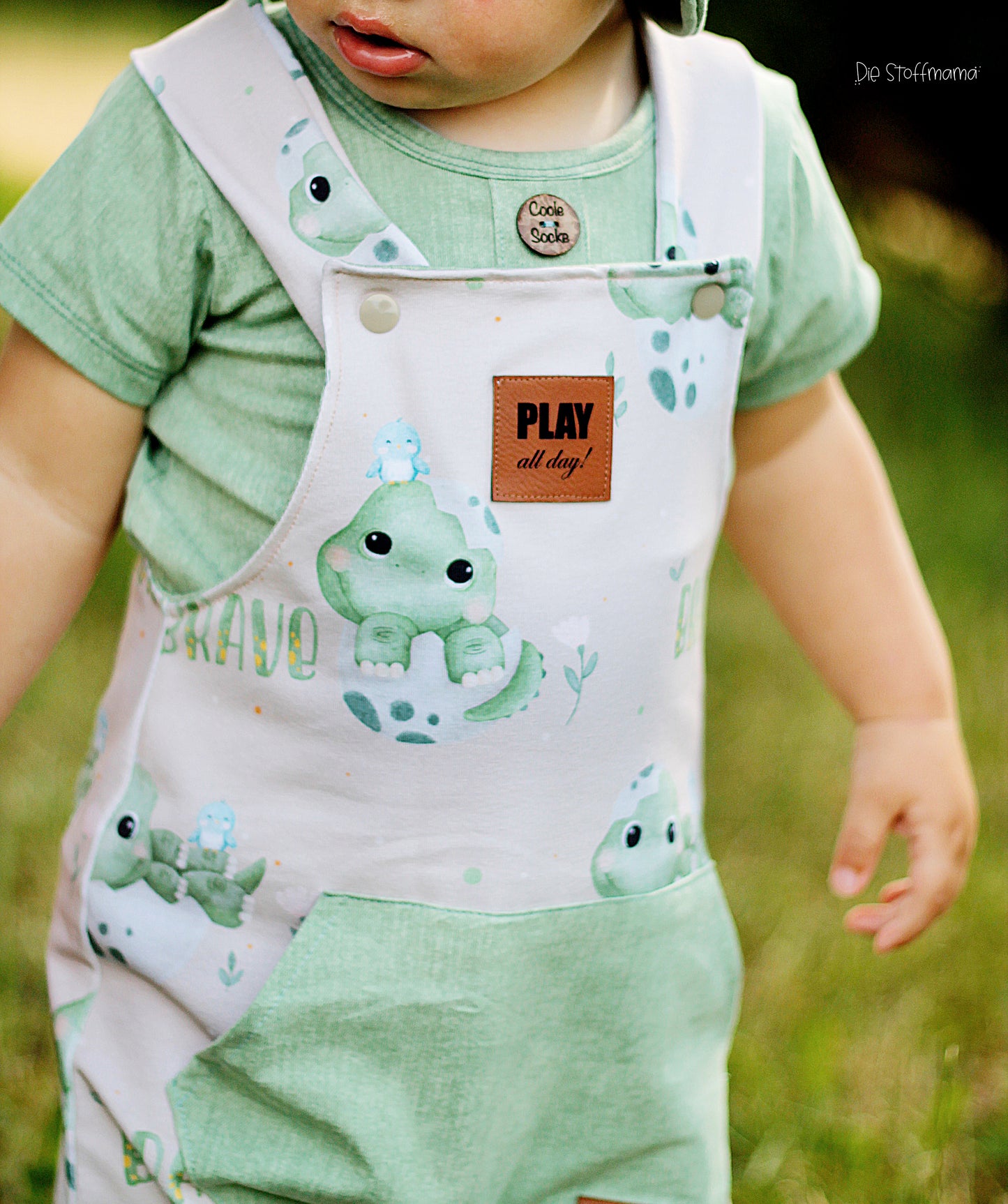 Kokosknopf einzeln "Coole Socke"