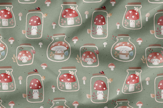 Jersey Eigenproduktion "Pilzglas"