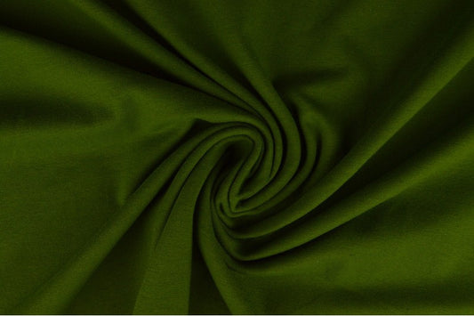 100 cm Jersey Moosgrün 57